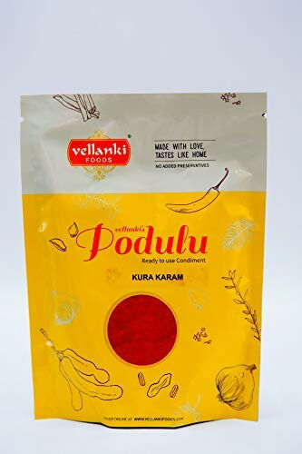Vellanki Foods combo of rasam, sambar, and kura karam masala powders in 250g packs, traditional South Indian spice blends.