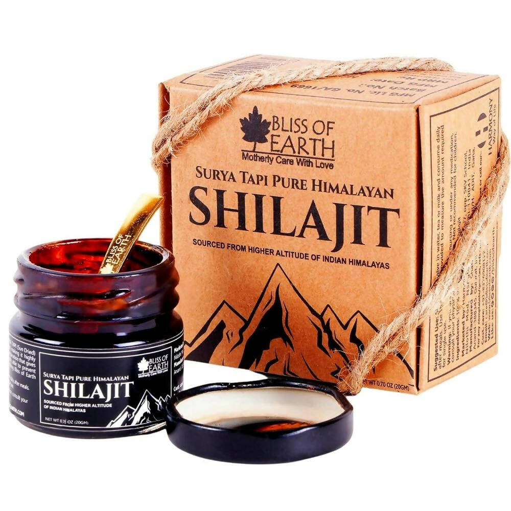 Bliss of Earth Surya Tapi Pure Himalayan Sj Resin