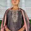 Indyancart IE Women Ethnic Motifs Embroidered Regular Thread Work Kurta with Trousers & With Dupatta