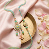Dhiyona Set Of 2 Round Artificial Beads Traditional Bhaiya Bhabhi Rakhi With Roli Chawal