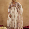Dhiyona IE Women Floral Printed Empire Pure Cotton Kurta with Trousers & With Dupatta