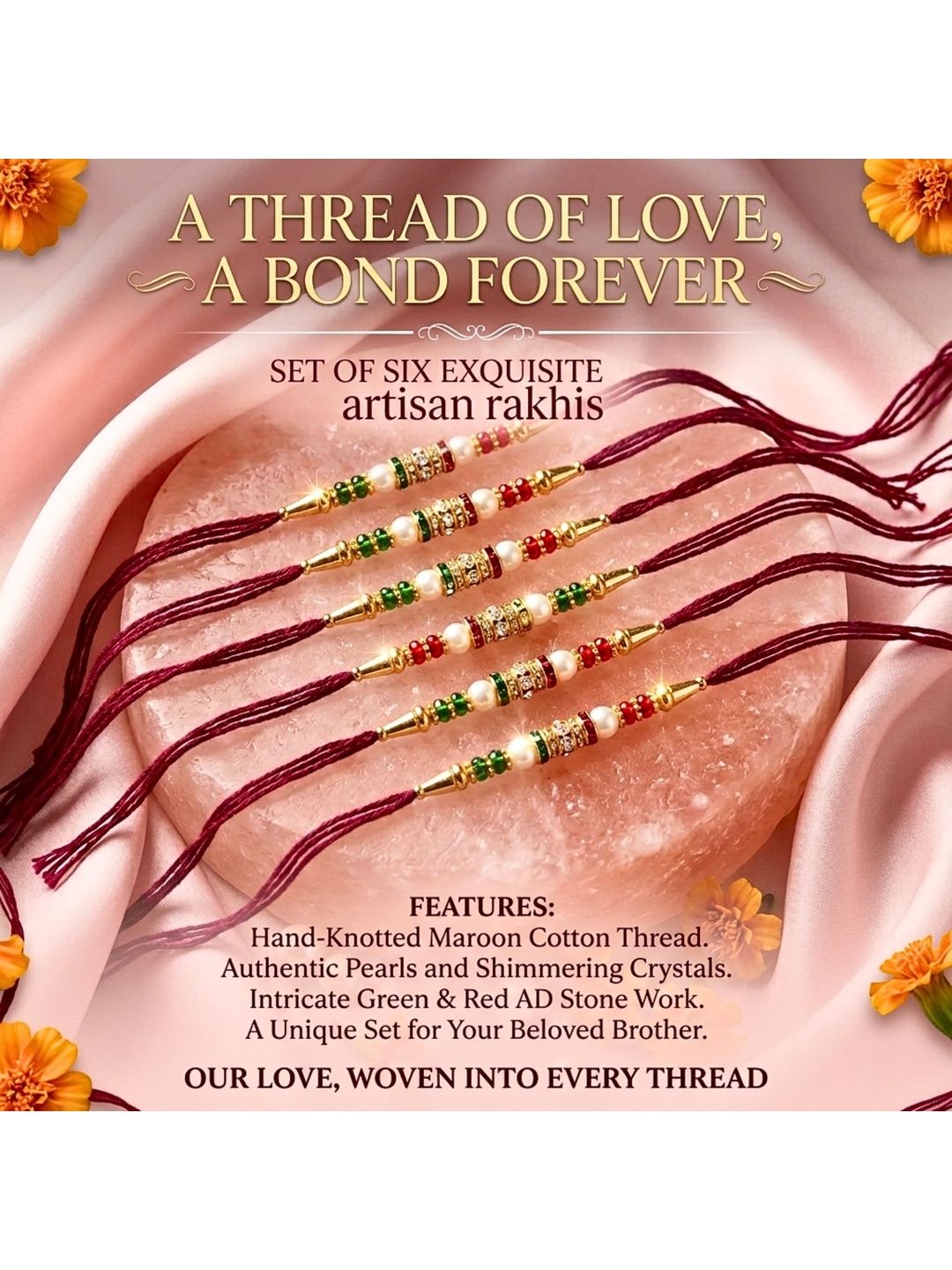 Anouk Thread Rakhi
