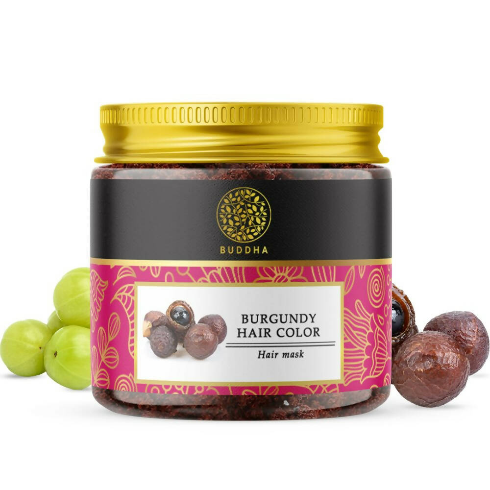 Buddha Natural Burgundy Hair Color Powder - Indyancart