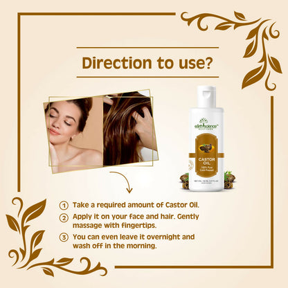 Earth Science Ayurveda 100% Pure Castor Oil