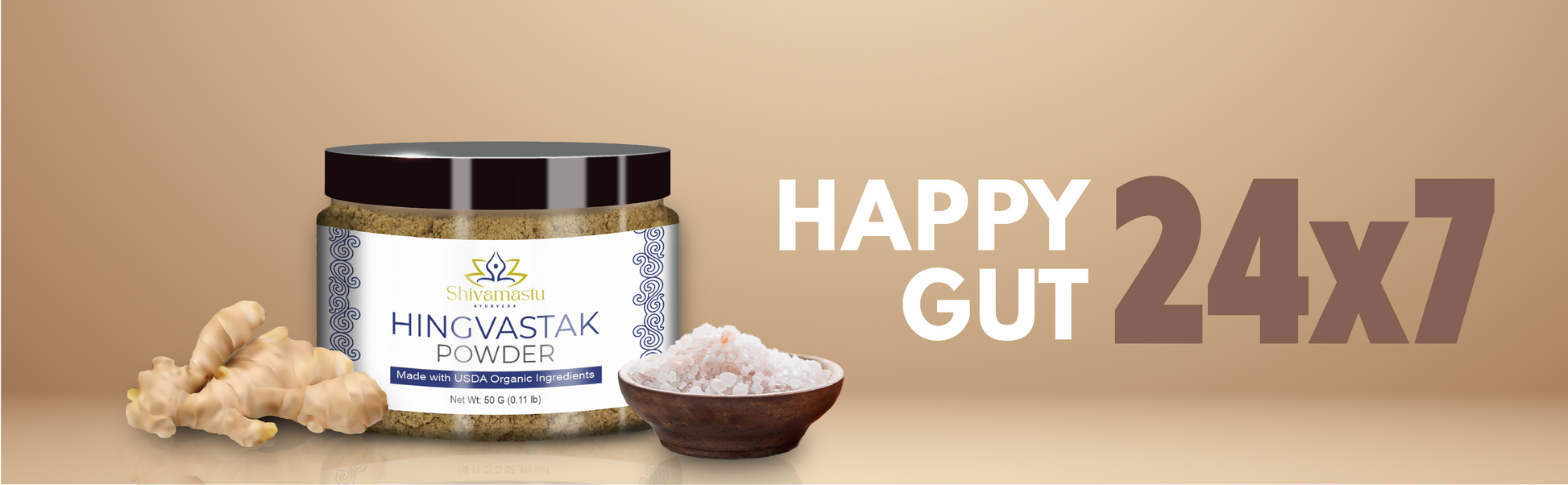 Shivamastu Ayurveda Hingvastak Powder - Indyancart