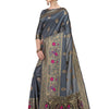 Dhiyona RV Women's Banarasi Cotton silk  With Zari weaving Saree  ( KVD1161 )