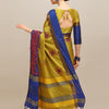 Dhiyona RV Women's Designer Traditional Embroidered Cotton Silk Saree With Blouse ( KVD1254 )