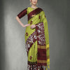 Dhiyona RV Women's Designer Traditional Embroidered Cotton Silk Saree With Blouse ( KVD1318 )