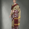 Dhiyona RV Women's Designer Traditional Embroidered Cotton Silk Saree With Blouse ( KVD1319 )