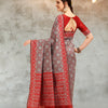 Dhiyona RV Women's Banarasi Cotton Silk With Patola Weaving Pattern Saree With Blouse ( KVD1345 )