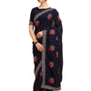 Dhiyona RV Women's Vichitra Silk With Zari Embroidery Saree ( KVD1354 )