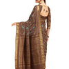 Dhiyona RV Women's Soft Cotton With Zari Embroidery Saree ( KVD1363 )
