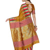 Dhiyona RV Women's Banarasi Silk With Silver Zari Weaving Saree  ( KVD1377 )