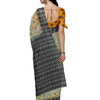 Dhiyona RV Women's Linen Blend Floral Printed Exclusive Saree With Blouse ( KVD1490 )