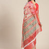 Dhiyona RV Women's Organza digital Floral printed Exclusive Saree with blouse ( KVD1513 )