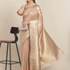 Dhiyona RV Women's Exquisite Banarasi Jacquard Handloom Silk Saree with Blouse ( KVD1864 )