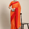Dhiyona RV Women's Elegant Viscose Georgette Bandhani Saree With Blouse ( KVD1873 )