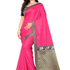 Dhiyona RV Women's Designer Paper Silk Jacquard Saree with Cotton Blouse ( KVD369 )