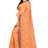 Dhiyona RV Women's Elegant Paper Silk Zari Embroidered Saree With Blouse ( KVD373 )