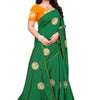 Dhiyona RV Women's Elegant Sana Silk Zari Embroidered Saree with Banglori Silk Blouse ( KVD376 )