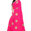 Dhiyona RV Women's Elegant Sana Silk Zari Embroidered Saree with Banglori Silk Blouse ( KVD382 )