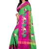 Dhiyona RV Women's Designer Traditional Embroidered Cotton Silk Saree With Blouse ( KVD543 )