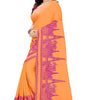 Dhiyona RV Women's Rangoli Georgette With Embroidery Work Party Wear Saree (KVD5619)