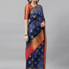 Dhiyona RV Women's Banarasi Silk With Jacquard Print Saree  ( KVD685 )