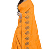 Dhiyona RV Women's Sana Silk Thread Embroidery Saree ( KVD747 )