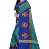 Indyancart RV Women's Designer Traditional Embroidered Cotton Silk Saree With Blouse ( KVD766 )