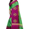 Dhiyona RV Women's Designer Traditional Embroidered Cotton Silk Saree With Blouse ( KVD768 )