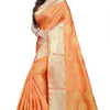 Dhiyona RV Women's Banarasi Silk With Silver and Golden Jacquard Print Saree  ( KVD912 )