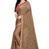 Dhiyona RV Women's Two tone chiffon With Zari Embroidery Saree ( KVD949 )