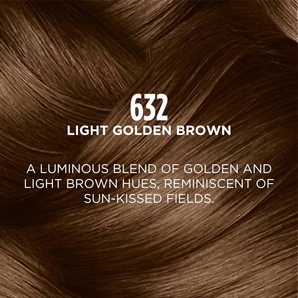 L'Oreal Paris Casting Creme Gloss Ultra Visible Conditioning Hair Color - 632 Light Golden Brown - Indyancart