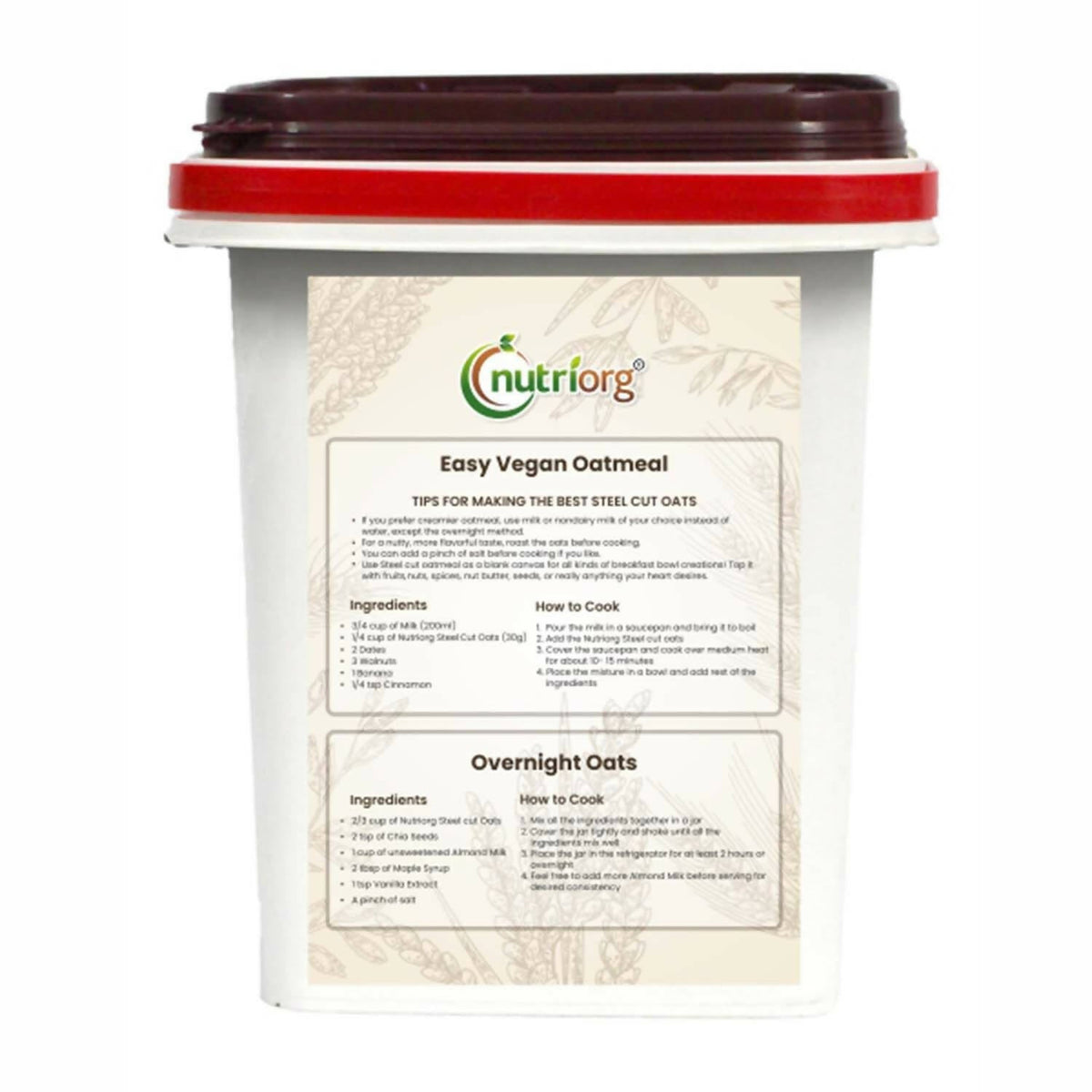 Nutriorg Oats Flour