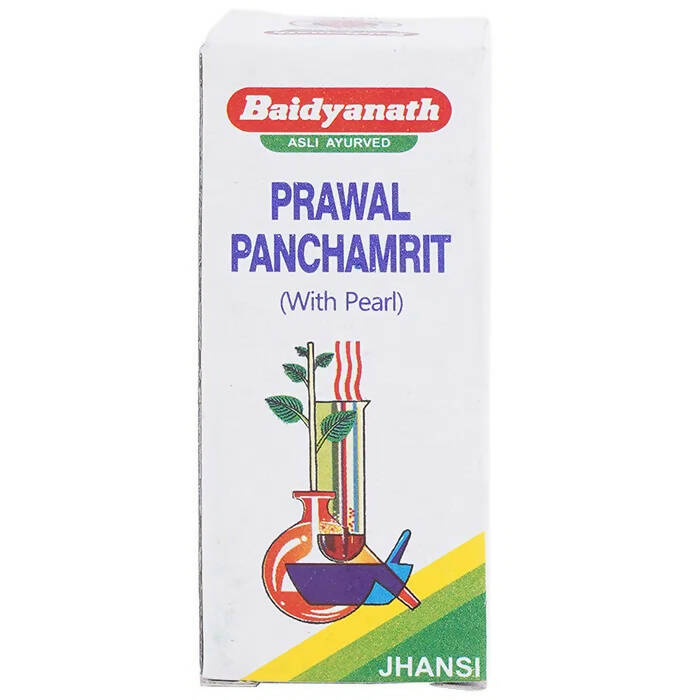 Baidyanath Jhansi Prawal Panchamrit (with Pearl) Tablets - Indyancart