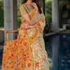 Dhiyona GR Women's Ruhani Cookie Beige Cotton Jamdani Saree