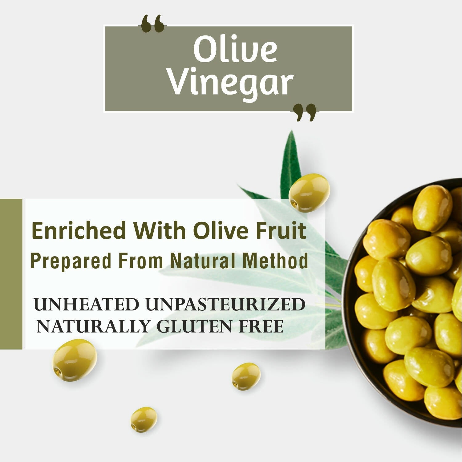 Herbal Canada Olive Vinegar - Indyancart