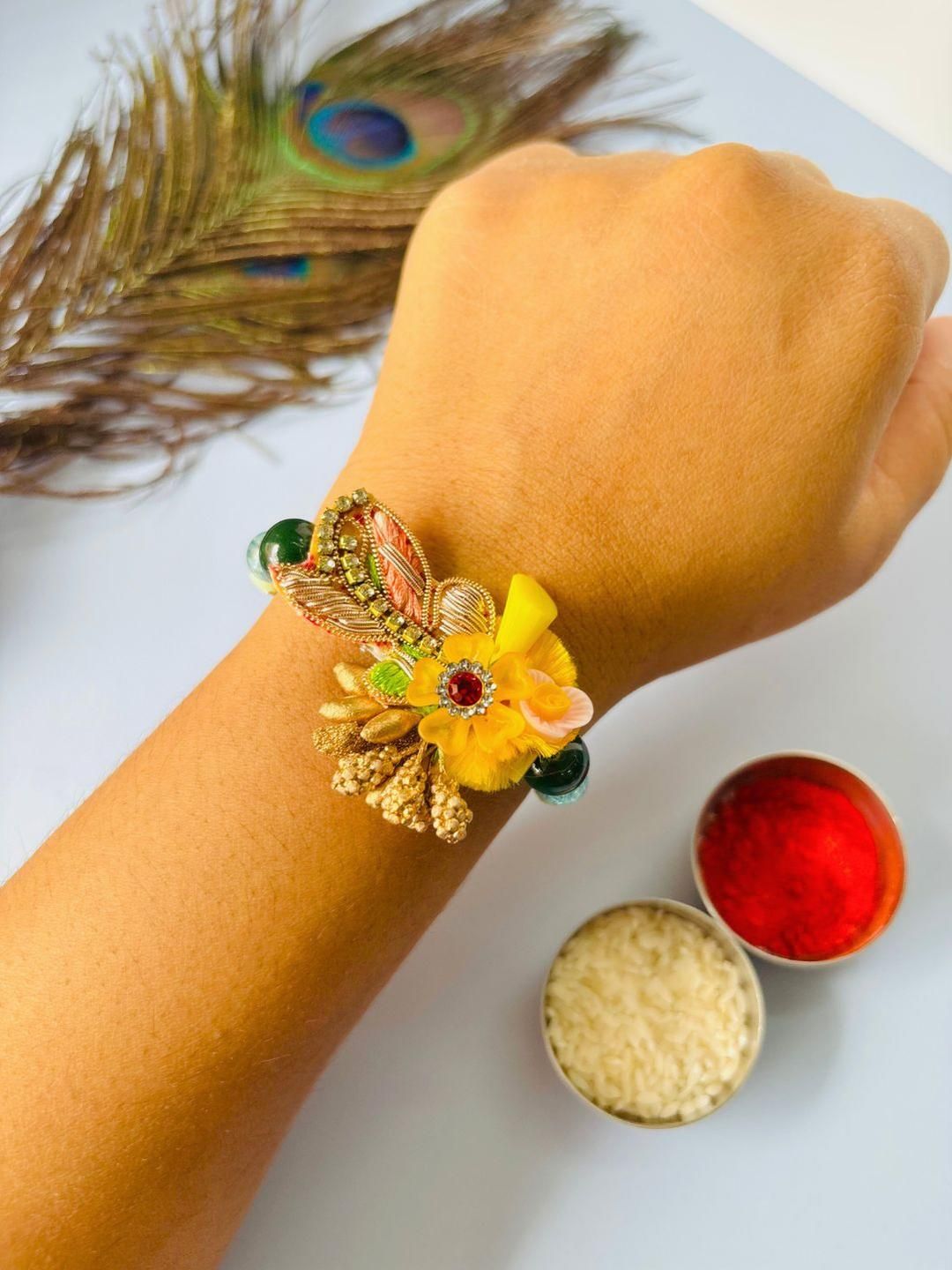 Anouk Unisex Set of 2 Wraparound Rakhi