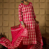 Dhiyona IE Paisley Printed V-Neck Regular Pure Cotton Kurta With Trouser With Dupatta