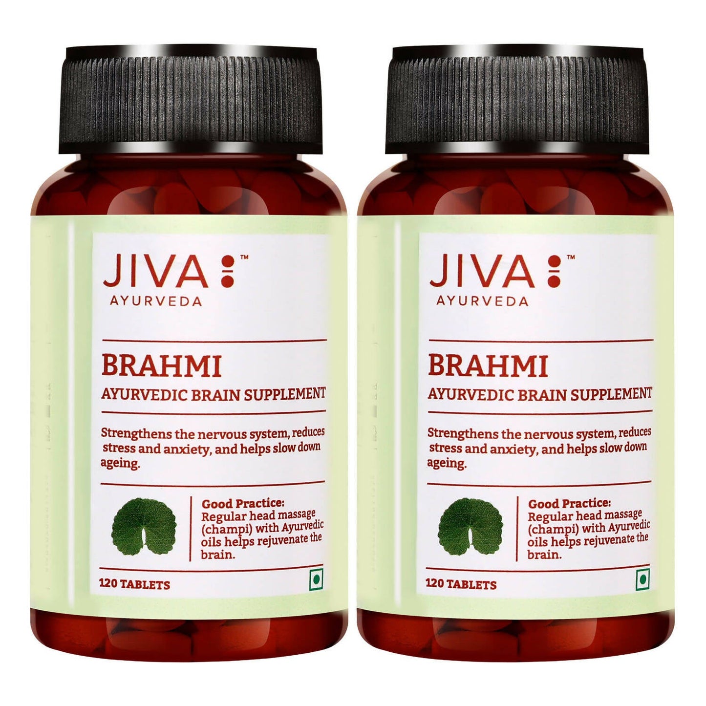 Jiva Ayurveda Brahmi Tablets - Indyancart