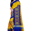 Dhiyona RV Women's Cotton Silk with Kutchi Embroidered Work Saree ( KVD1028 )