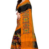 Dhiyona RV Women's Cotton Silk with Kutchi Embroidered Work Saree ( KVD1032 )