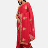 Dhiyona RV Women's Vichitra Silk With Cording Embroidery Work Exclusive Saree With Blouse ( KVD1078 )