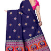 Dhiyona RV Women's Banarasi Jacquard With Zari Weaving Saree With Blouse  ( KVD1087 )