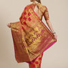 Dhiyona RV Women's Banarasi Silk With Jacquard Print Saree  ( KVD1144 )