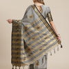 Dhiyona RV Women's Cotton Silk Saree With Zari Embroidered Work And Zari Weaving Border ( KVD1308 )