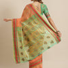 Dhiyona RV Women's Jacquard Cotton Silk Zari Butti And Lace Border Saree ( KVD1426 )