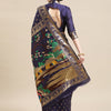Dhiyona RV Women's Banarasi Jacquard With Zari Weaving And Printed Saree  ( KVD1439 )
