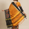 Indyancart RV Women's Designer Traditional Embroidered Cotton Silk Saree With Blouse ( KVD1447 )